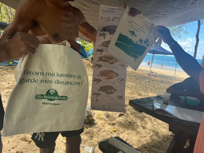 Sensibilisation camping / ONF