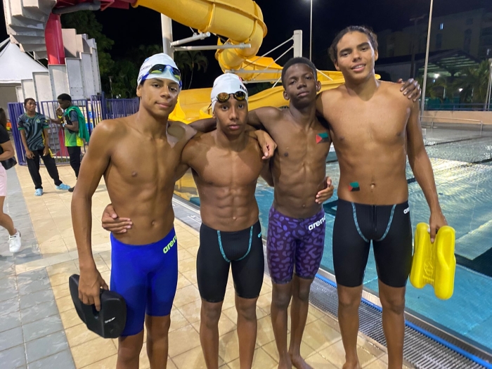 carifta games natation martinique