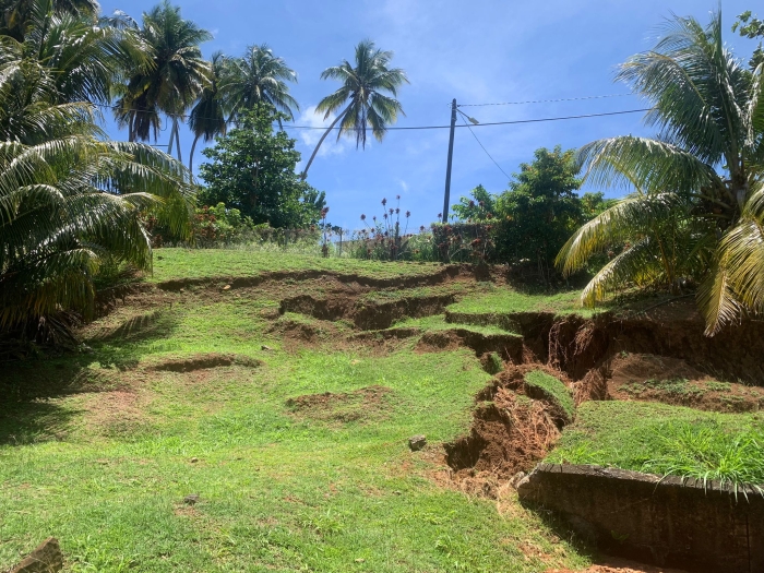 glissement de terrain marigot