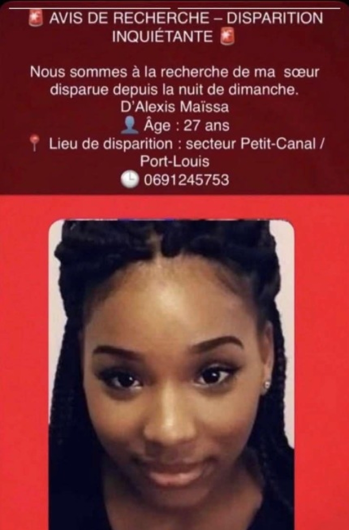  disparition Catarina Caliairi