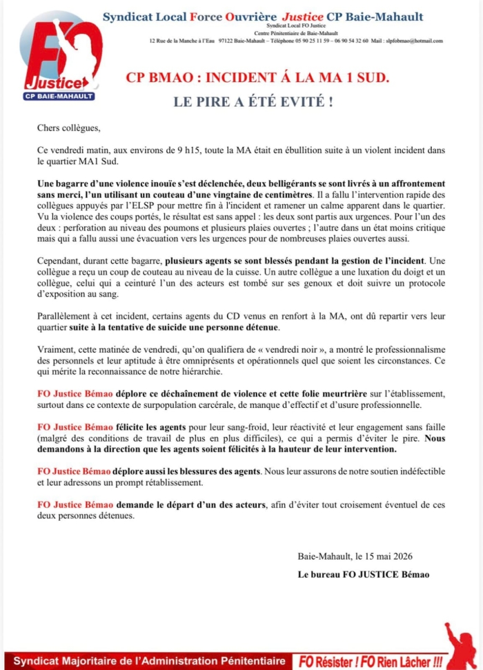 Communiqué 