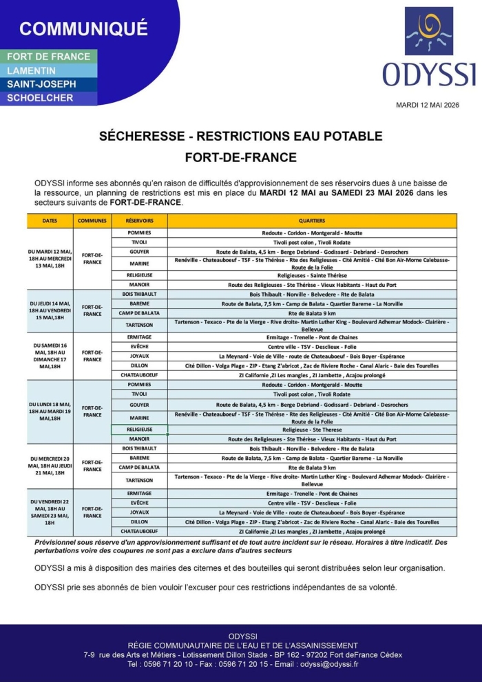 coupures fdf