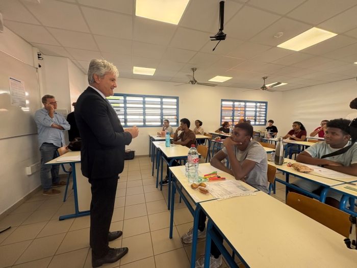 BAC 2026 Guadeloupe recteur de l'académie 