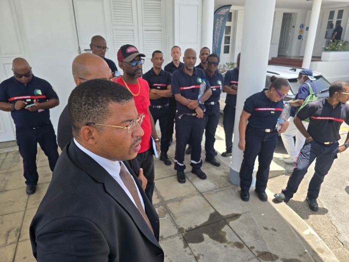 mobilisation pompiers Basse-Terre