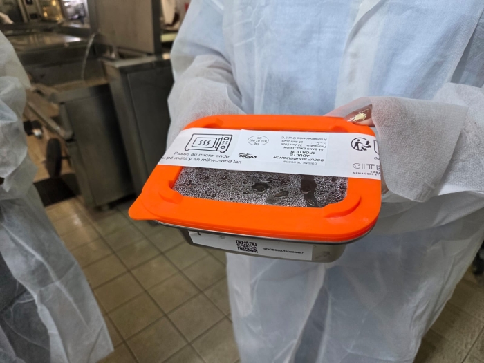 barquettes en inox réutilisables SOGES