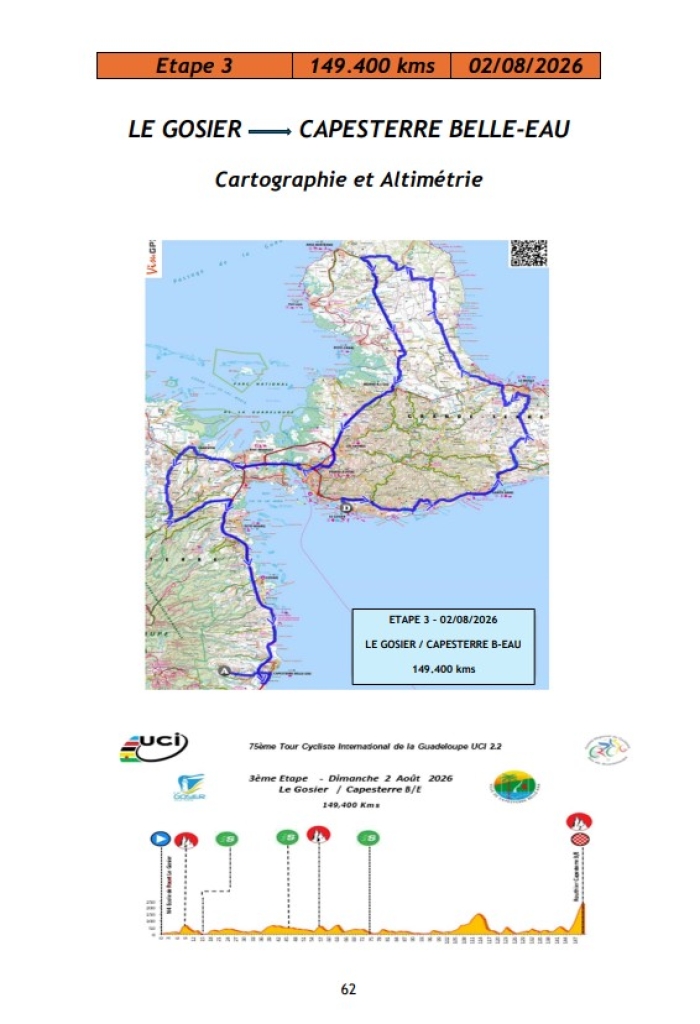 Carte 3e étape TDG 2026