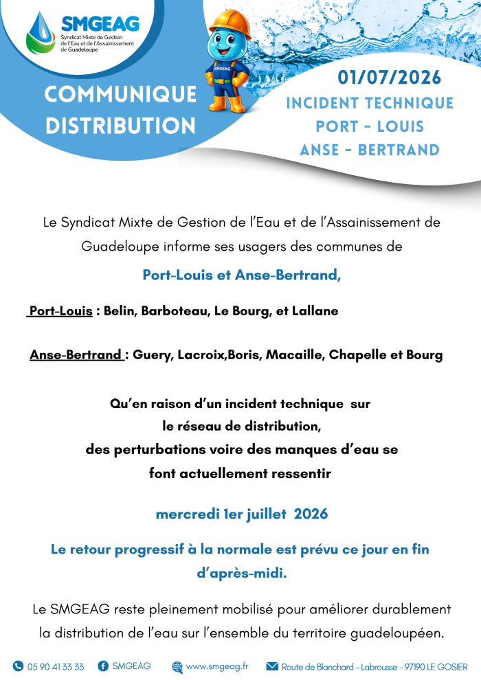 Communiqué distribution V2 - Incident technique Port-Louis et Anse-Bertrand 01072026.png