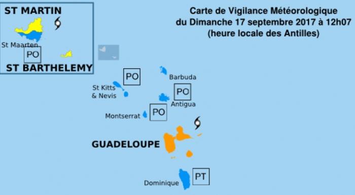     ALERTE MARIA : la Guadeloupe passe en vigilance orange cyclone

