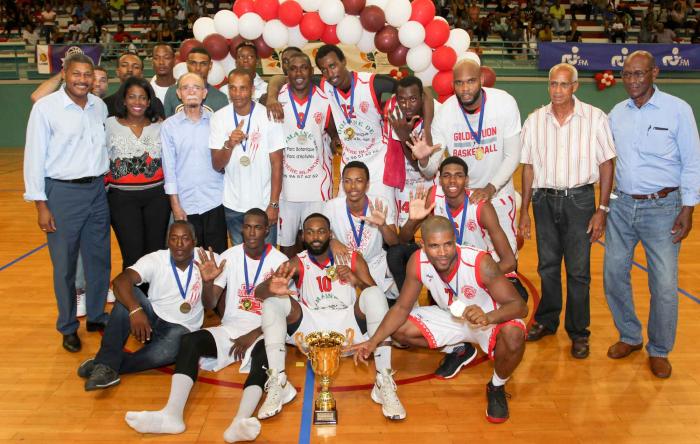     Basket : la Gauloise et le Golden Lion, champions de Martinique.

