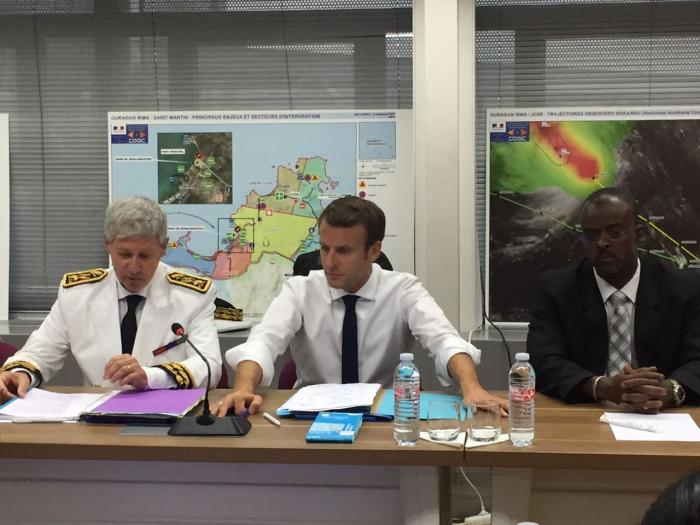     Emmanuel Macron a atterri en Guadeloupe

