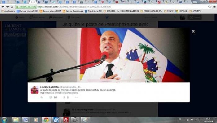     Haïti: Démission du premier ministre

