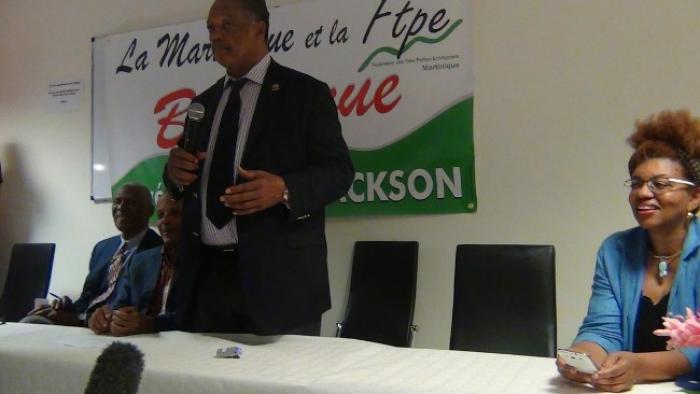     Jesse Jackson aux TPE de Martinique : "don't dream small !"

