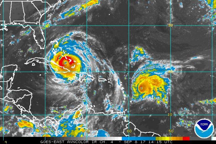     José passe en catégorie 4, un ouragan extrêmement dangereux selon le NHC

