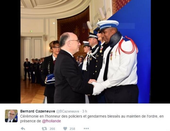     Kévin Philippy, « policier héros » décoré à Paris

