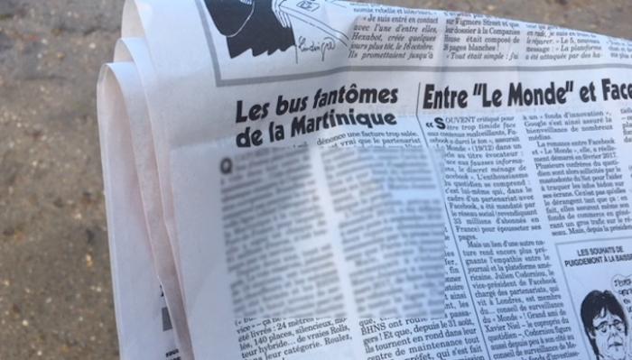     Le Canard se paye "les bus fantômes de la Martinique"

