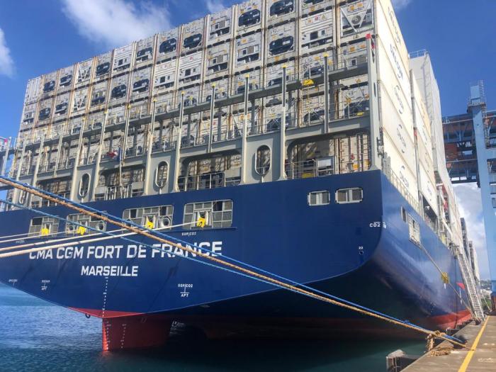     Le cargo CMA CGM Fort-de-France inauguré, ce jeudi par la ministre des Outre-mers

