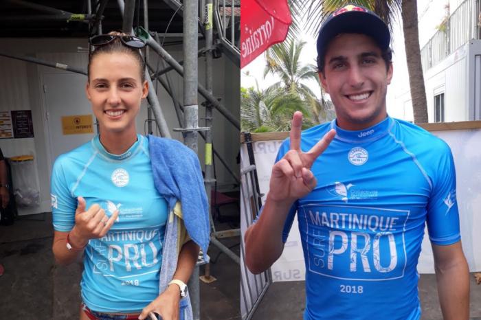     Martinique Surf Pro : Tuach Chelsea et Leonardo Fioravanti au sommet de la vague pointoise


