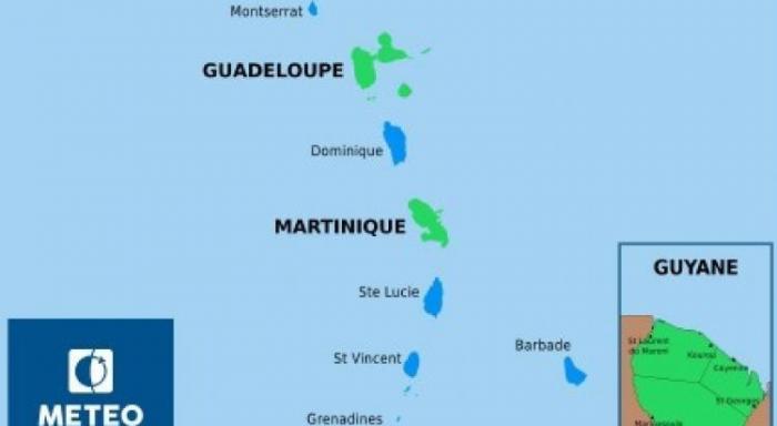     Météo:  Retour au vert pour la Martinique

