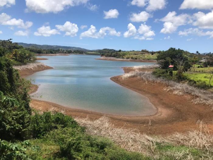     [Photos] Le niveau d'eau dans le barrage de la Manzo est inquiétant

