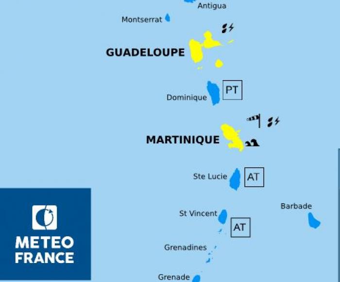     Tempête Harvey : la Martinique repasse en vigilance jaune

