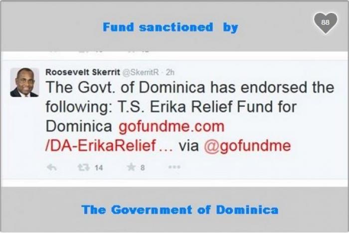     Un compte pour venir en aide aux habitants de la Dominique 

