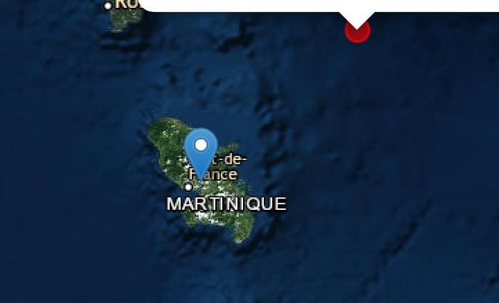     Un séisme de magnitude 4,7 ressenti en Martinique

