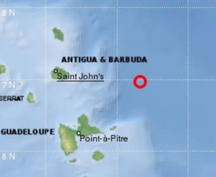     Un séisme de magnitude 4.4 au large d'Antigua


