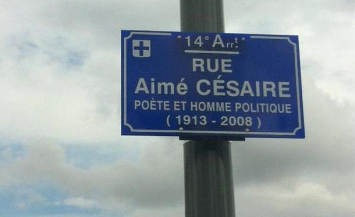     Une rue Aimé Césaire à Marseille


