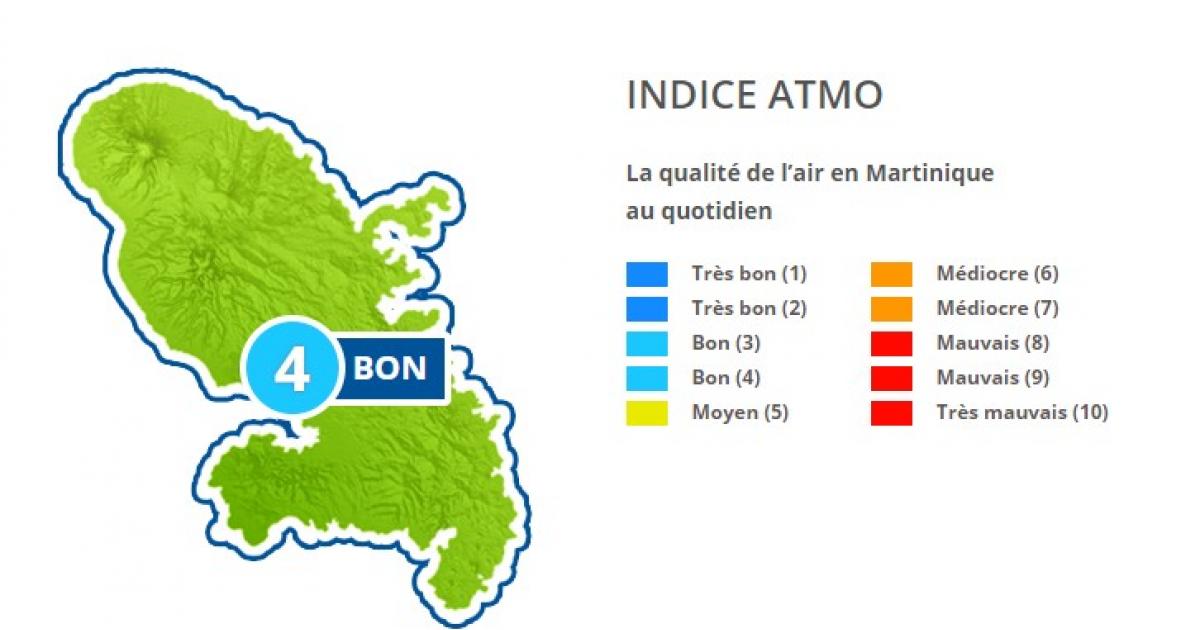     La qualité de l'air ce samedi est bonne

