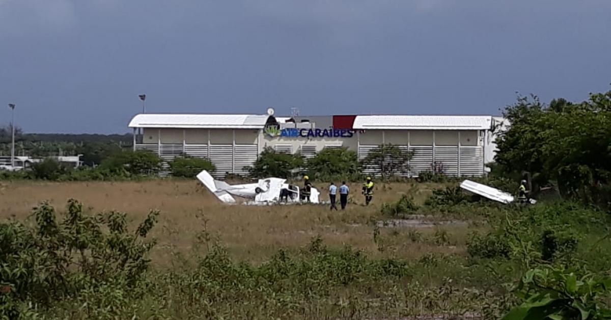     Un avion manque son décollage à Pôle Caraibe

