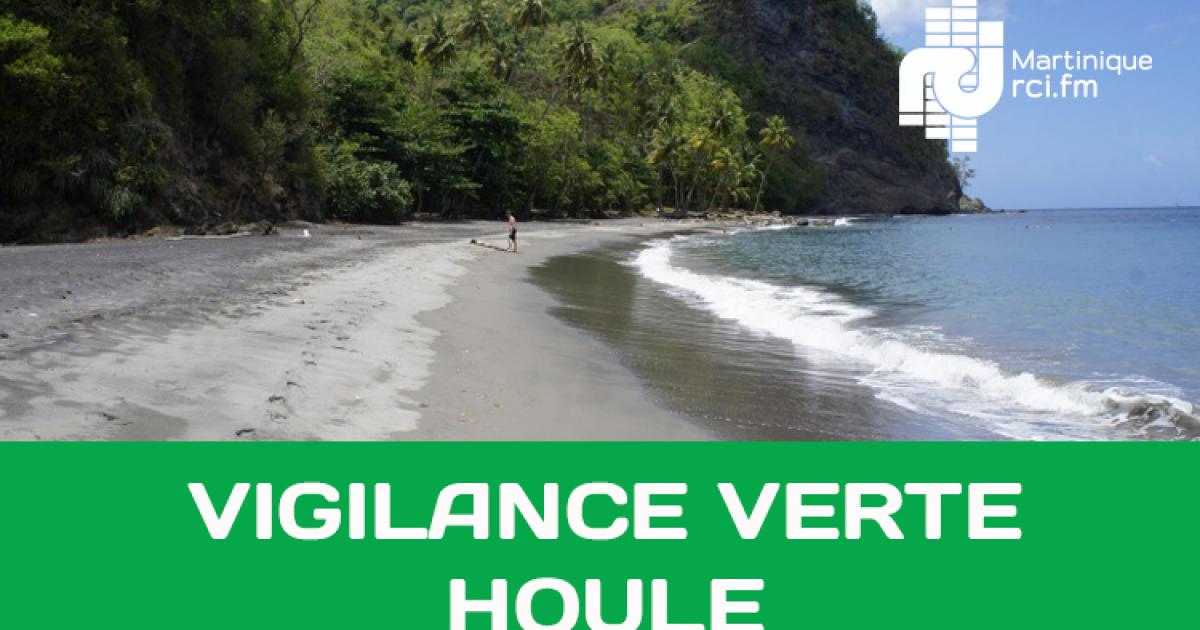     Houle : la Martinique repasse au vert

