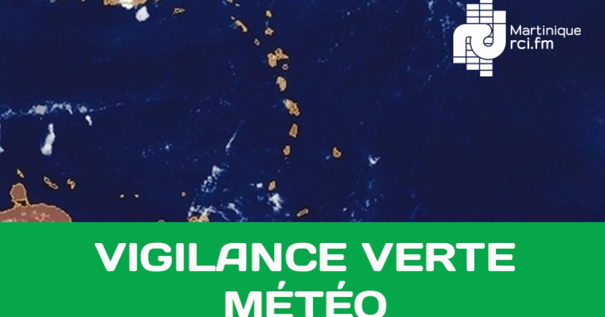     La Martinique repasse en vigilance verte

