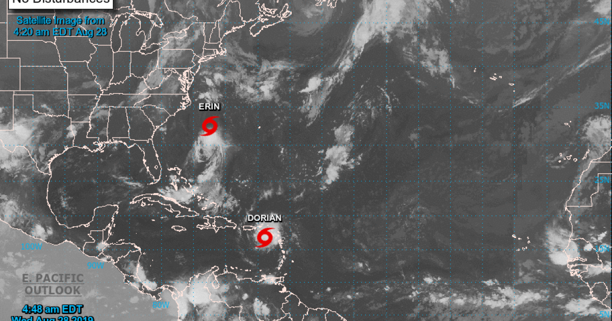     Tempête DORIAN : le phénomène poursuit sa route en mer des Caraïbes

