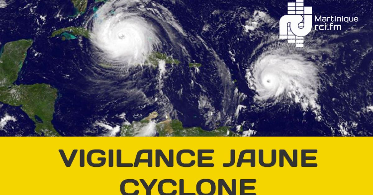     Tempête DORIAN : la Martinique passe en vigilance jaune cyclone

