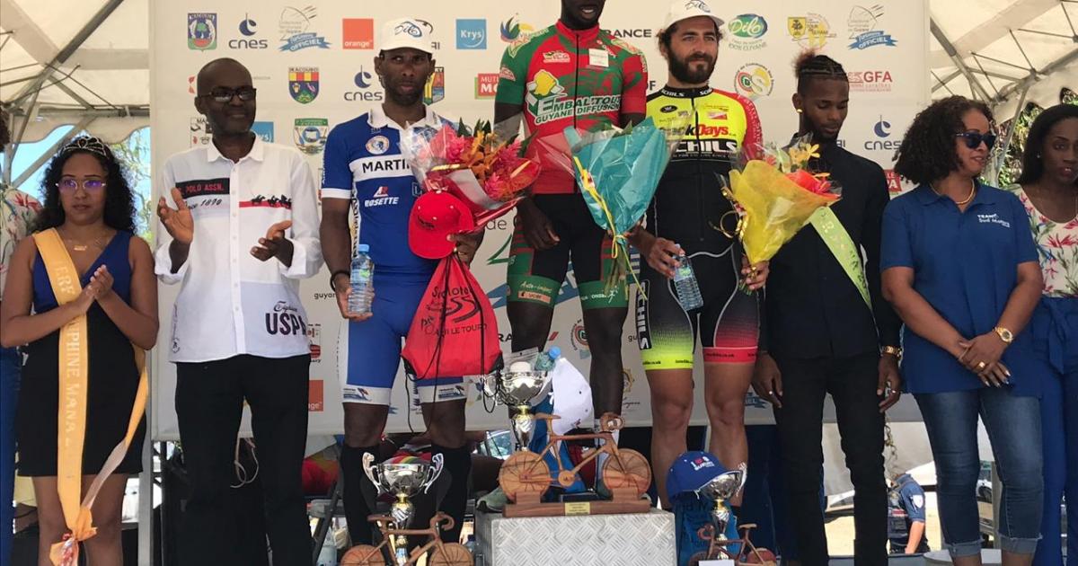     Tour de Guyane : belle deuxième place de Michaël Laurent lors de la quatrième étape

