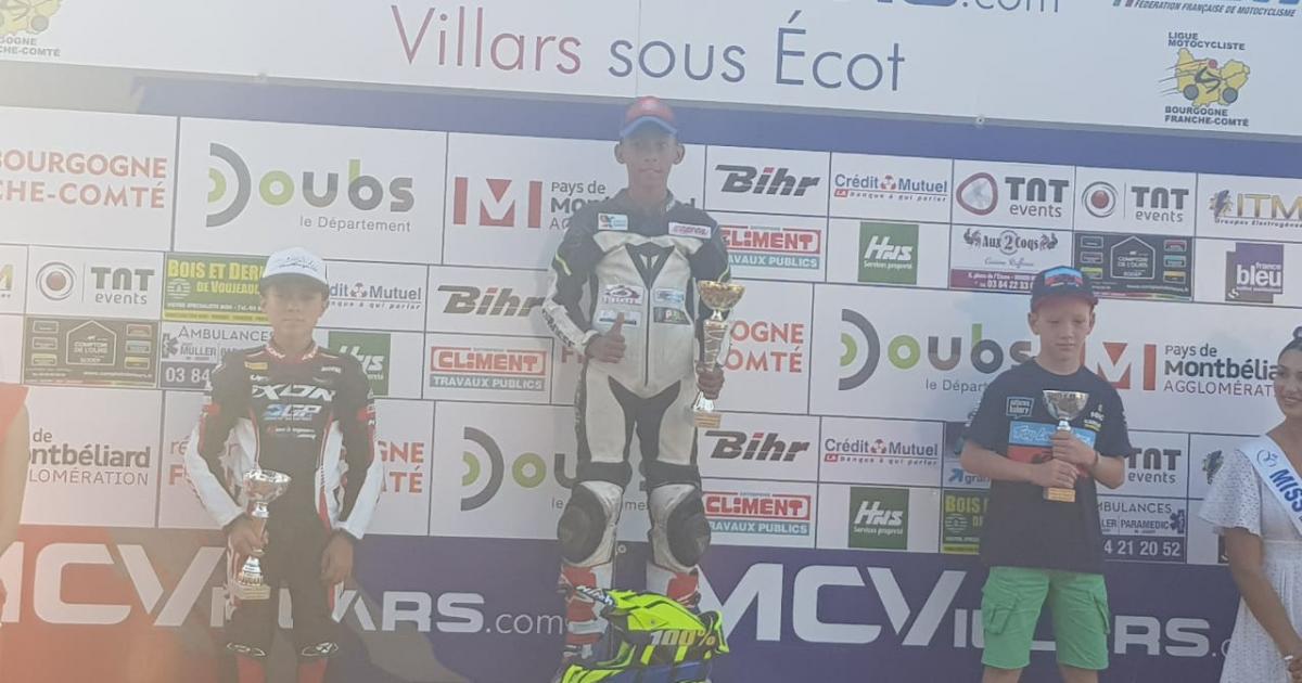     Giani Catorc est champion de France dans la catégorie S4

