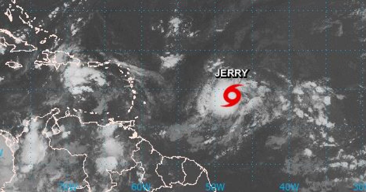     La dépression tropicale 10 devient la tempête Jerry

