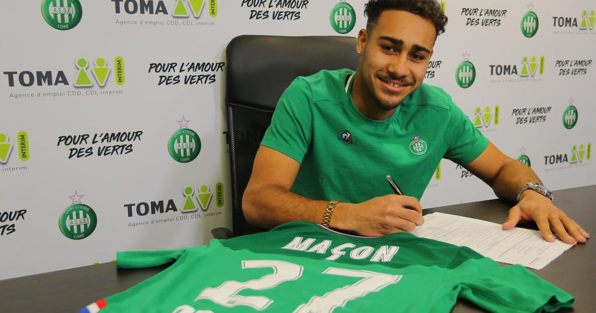     Yvann Maçon, titulaire pour la première fois en Ligue 1 avec les Verts

