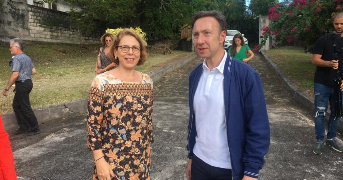     Stéphane Bern en Martinique dans le cadre de l'émission "le village préféré des Français"

