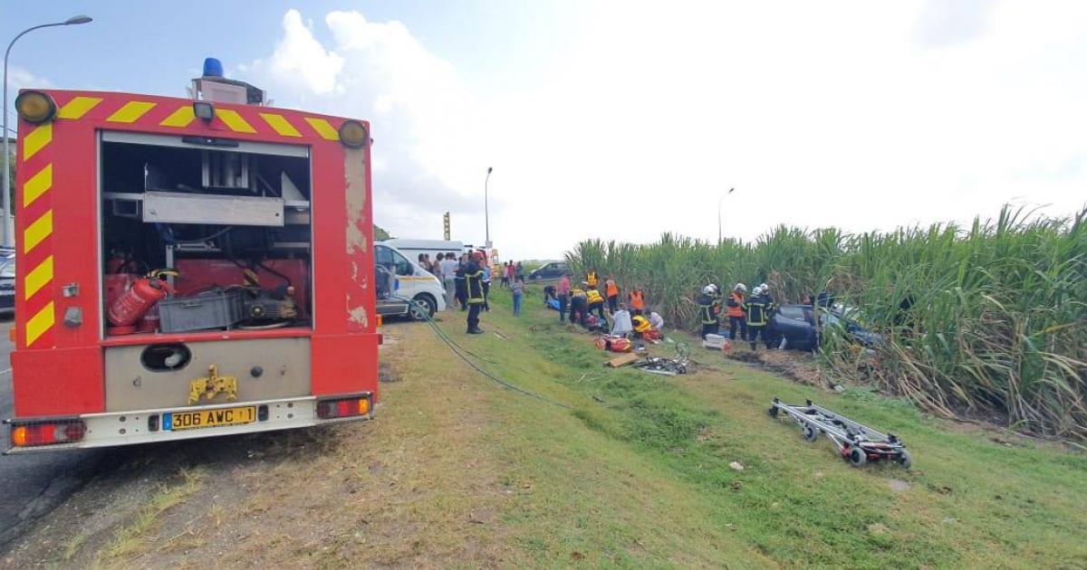     Une collision  fait plusieurs blessées à Saint-François

