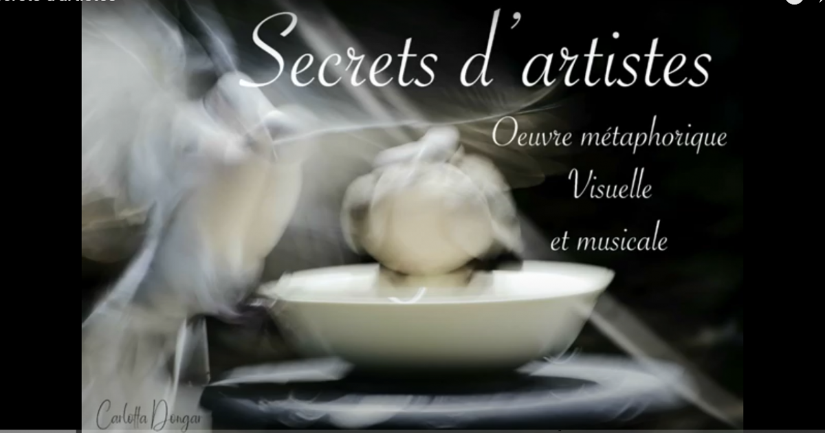     Découvrez « Secrets d’artistes »

