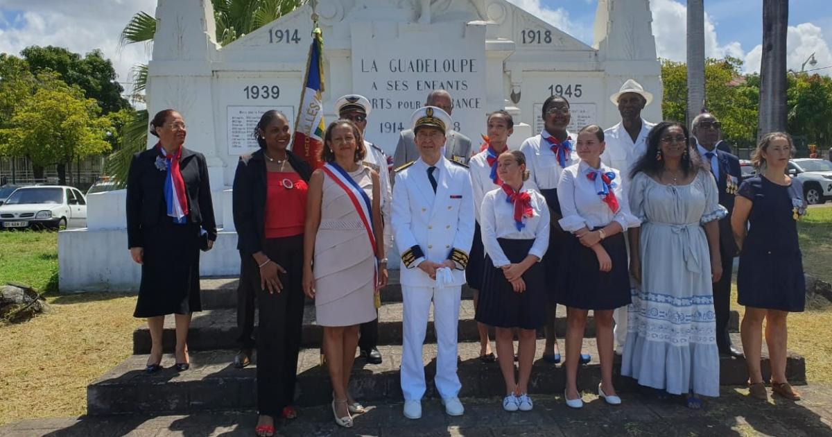     L'appel du 18 juin également commémoré en Guadeloupe 

