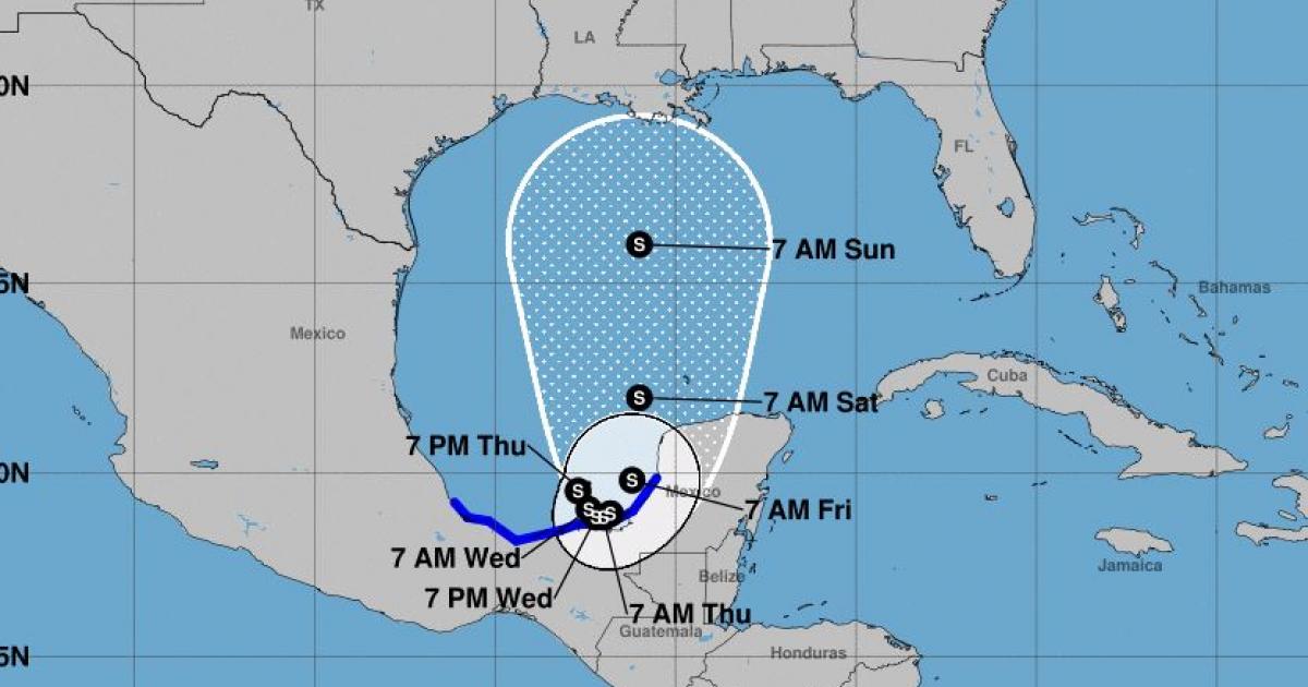     Cristobal, la troisième tempête tropicale de la saison 2020

