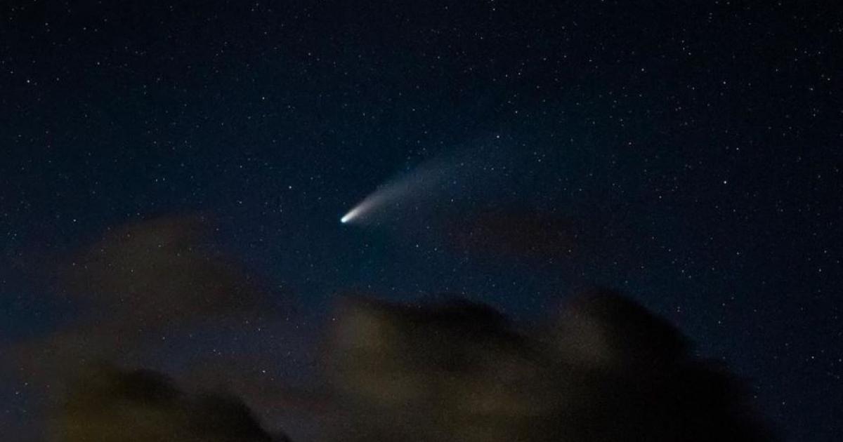     Comète, pleine lune, étoile filante, un ciel des Antilles actif en octobre

