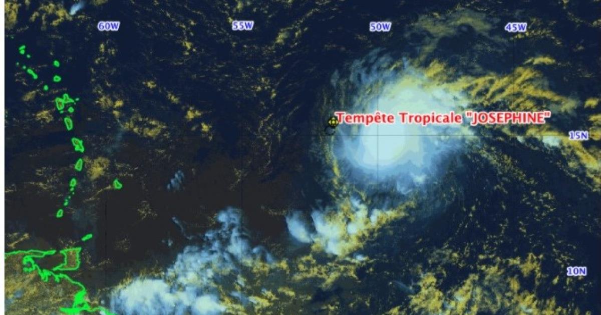     La 10e tempête tropicale baptisée Joséphine 

