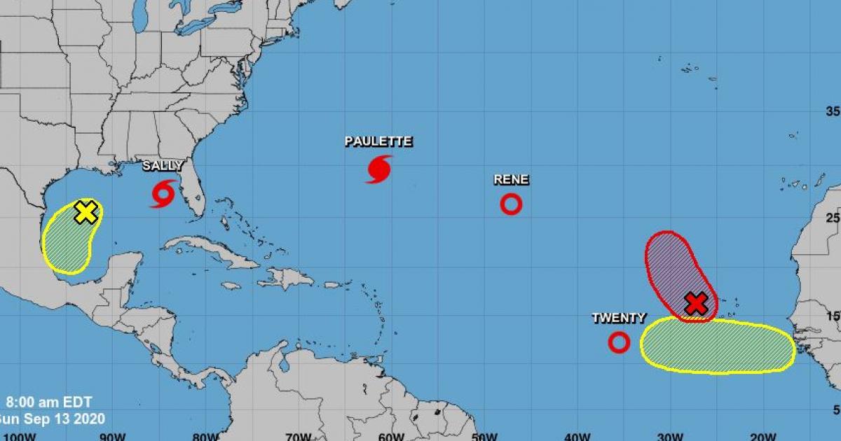     Le bassin atlantique en ébullition avec quatre phénomènes cycloniques actifs 

