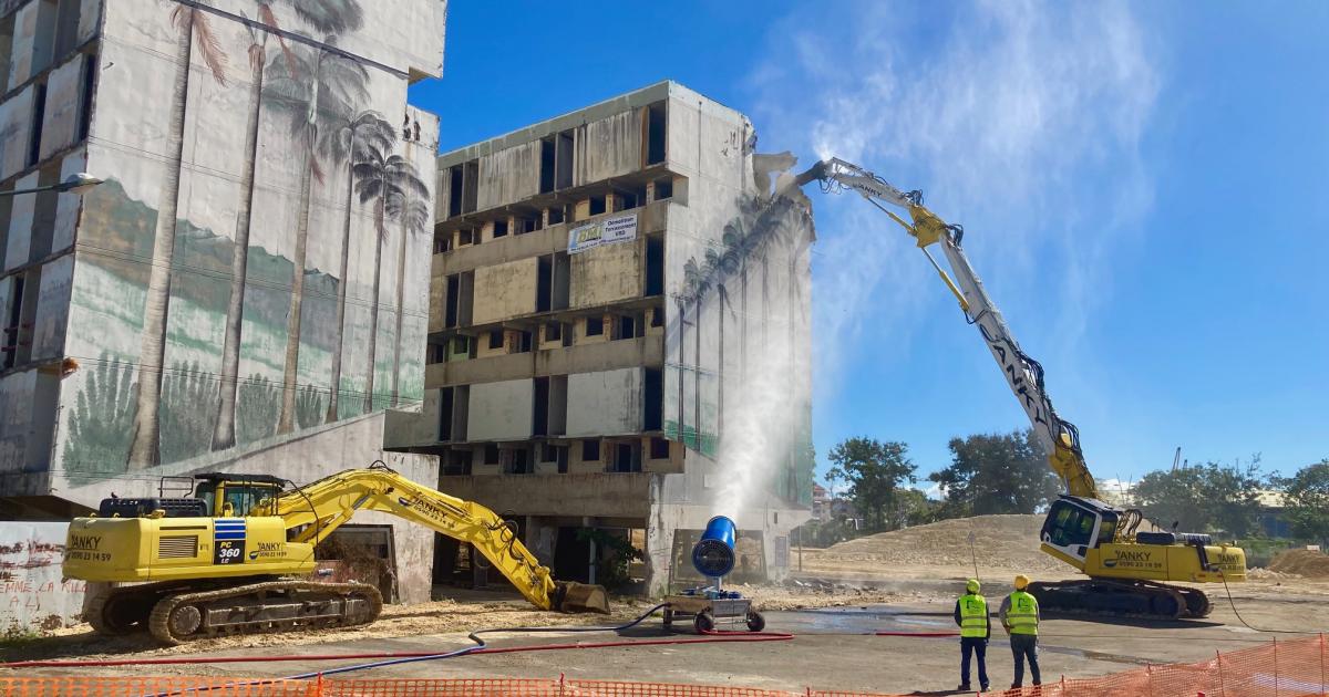     La démolition de la cité Chanzy a débuté

