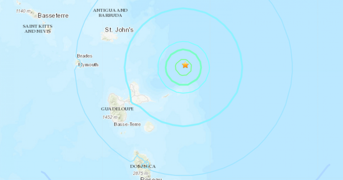     Un séisme fortement ressenti enregistré au Nord-Est de la Guadeloupe

