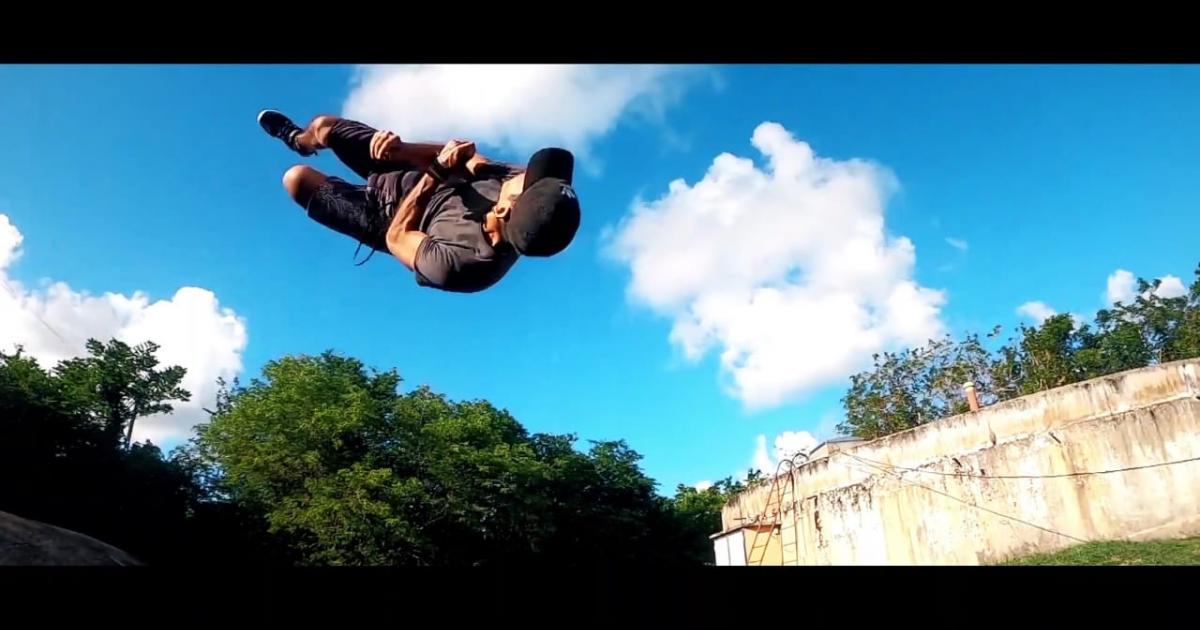     [VIDEO] Des stars du parkour en repérages à la Martinique

