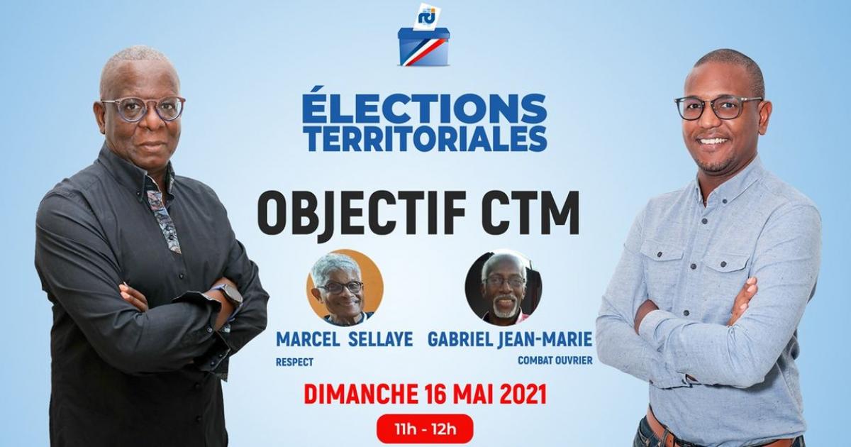     [LIVE] Gabriel Jean-Marie et Marcel Sellaye sont les invités d'Objectif CTM, l'émission politique de RCI

